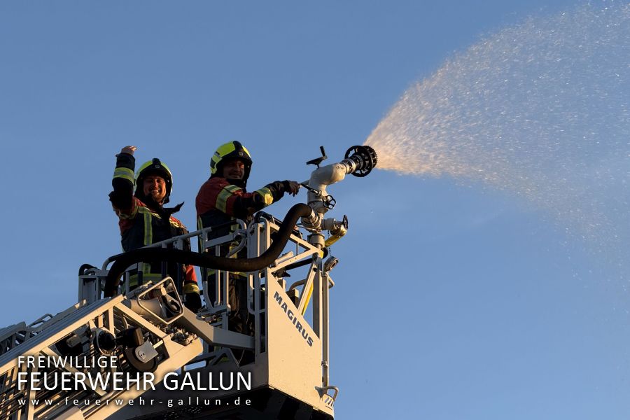 Ausbildung mit der Feuerwehr Mittenwalde